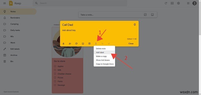 알아야 할 최고의 Google Keep 도움말 10가지