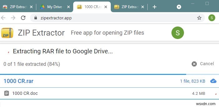 Google 드라이브에서 ZIP 및 RAR 파일을 여는 방법 