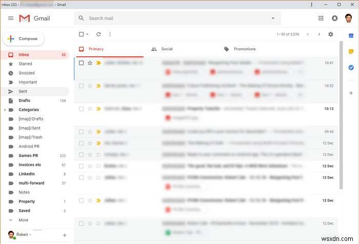 Gmail 데스크톱 앱을 만드는 방법 