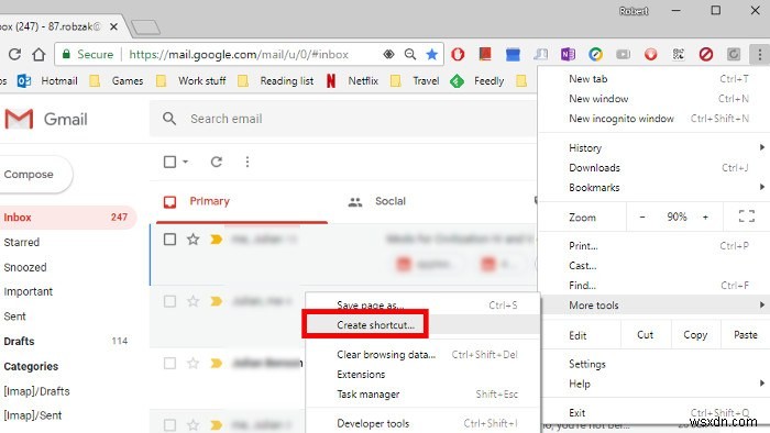 Gmail 데스크톱 앱을 만드는 방법 