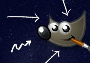 GIMP(김프)에서 화살표를 그리는 4가지 방법