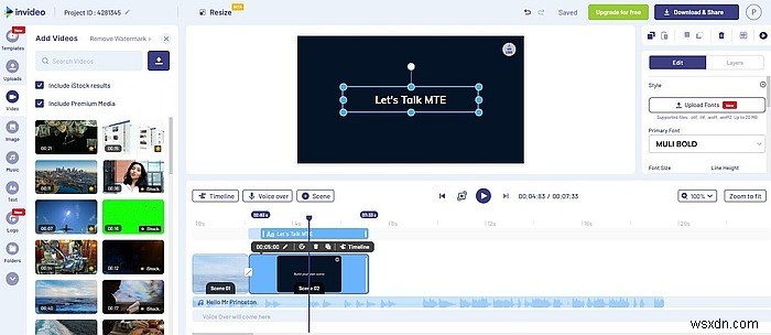 InVideo 온라인 동영상 편집기로 소셜 동영상 자산을 쉽게 만드세요