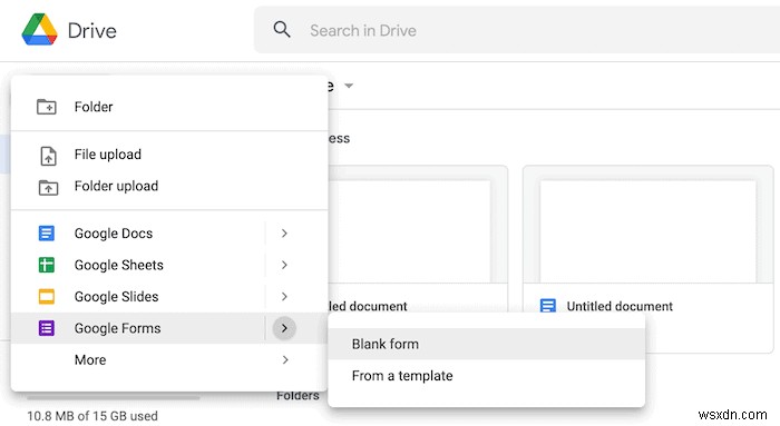 Google 양식 설문조사를 이메일에 포함하는 방법