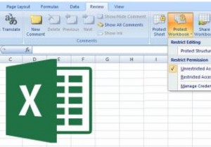 Excel 통합 문서를 암호로 보호하는 방법