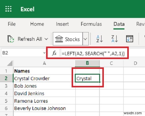 Microsoft Excel에서 셀을 분할하는 3가지 방법 
