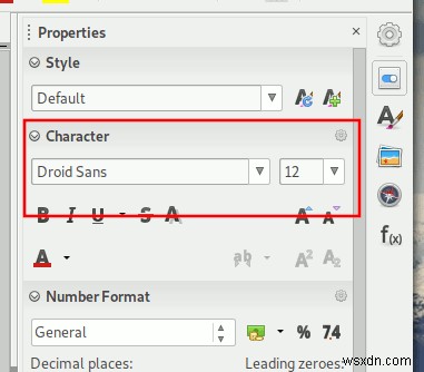 LibreOffice에서 기본 글꼴을 변경하는 방법 