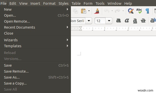 LibreOffice로 문서를 암호화하는 방법 
