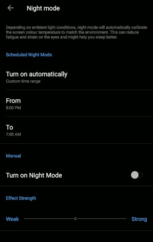 다양한 플랫폼(Windows/macOS/Linux/iOS/Android)에서 야간 모드를 설정하는 방법 