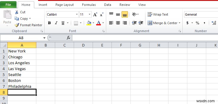 Microsoft Excel에서 드롭다운 목록을 만드는 방법 
