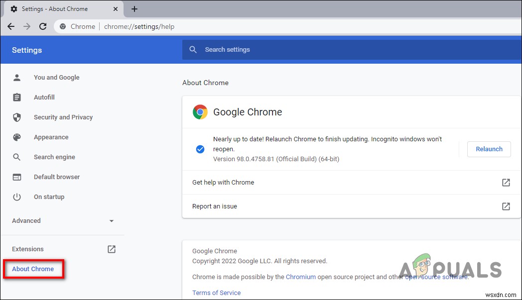 수정:Chrome 및 Edge의 RESULT_CODE_MISSING_DATA 오류 