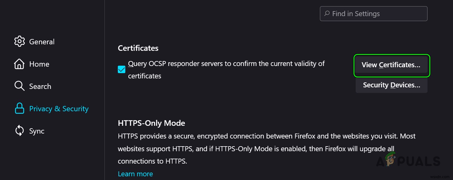 브라우저에서  오류 코드:ssl_error_handshake_failure_alert 를 수정하는 방법? 