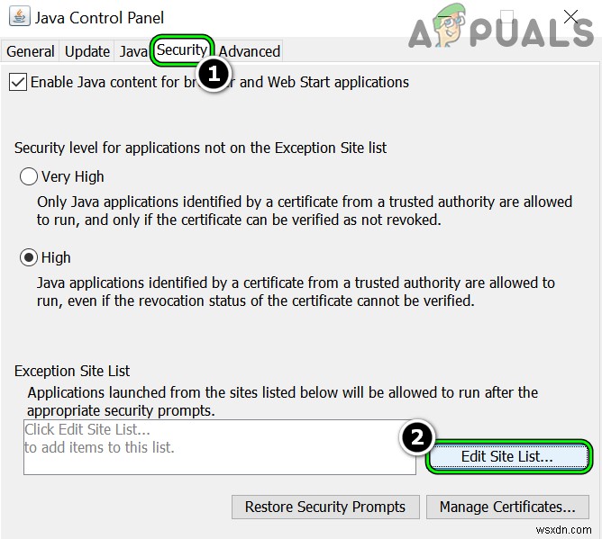 브라우저에서  오류 코드:ssl_error_handshake_failure_alert 를 수정하는 방법? 