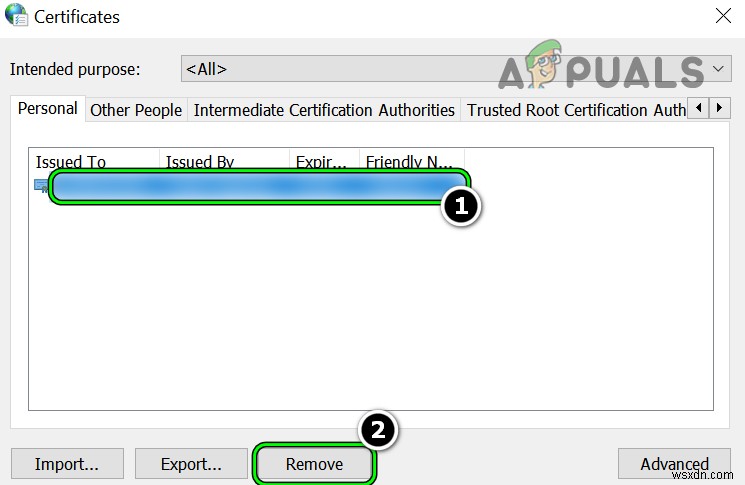 수정:브라우저의  Sec_Error_Reused_Issuer_And_Serial 경고  오류 