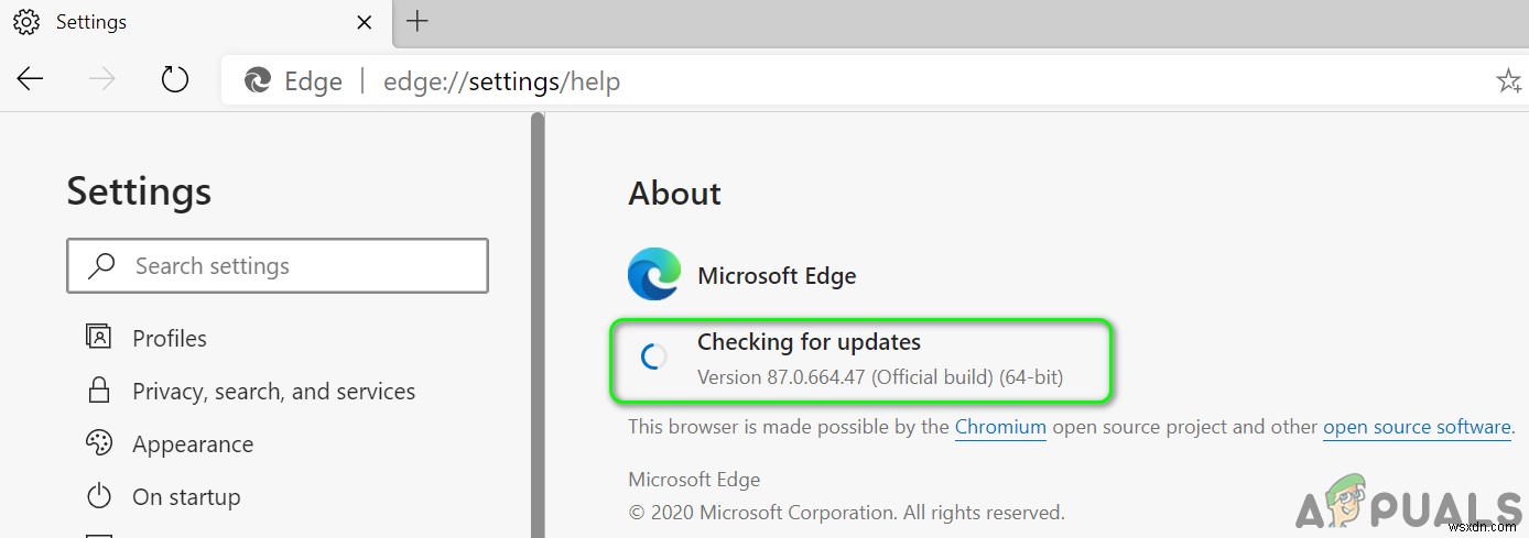 Chrome 및 Edge에서  RESULT_CODE_HUNG  오류를 수정하는 방법은 무엇입니까? 