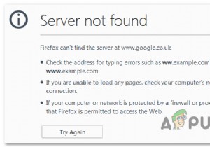 Firefox에서 서버를 찾을 수 없음 오류가 발생했습니까? 다음 단계를 사용하여 문제 해결 
