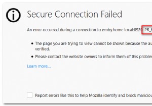 Firefox(파이어폭스) PR_END_OF_FILE_ERROR  보안 연결 실패  오류 해결 방법