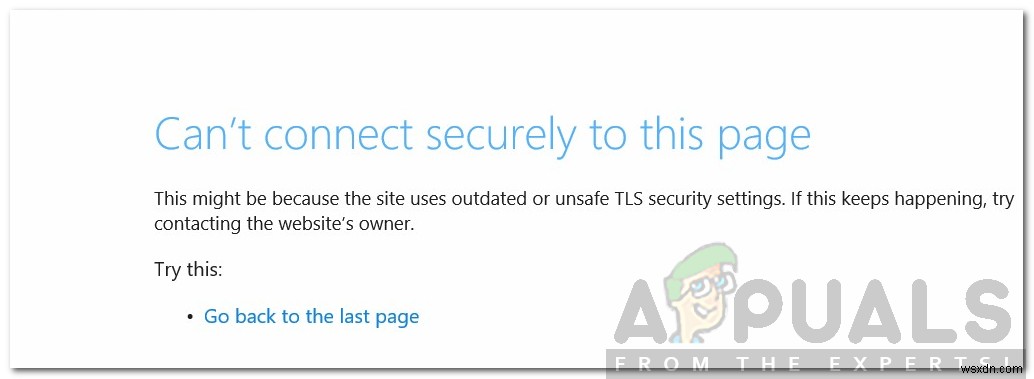 Microsoft Edge에서 이 페이지에 안전하게 연결할 수 없는 문제를 해결하는 방법