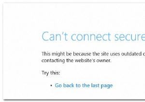 Microsoft Edge에서 이 페이지에 안전하게 연결할 수 없는 문제를 해결하는 방법
