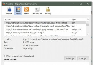 수정:Firefox가 잘못된 책갈피 파비콘을 표시함 