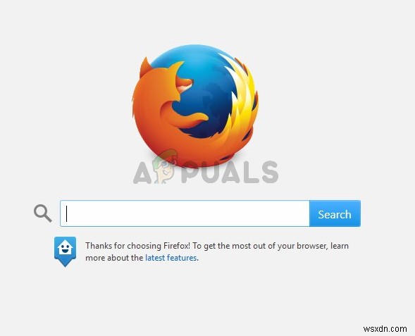 수정:Firefox가 열리지 않음 