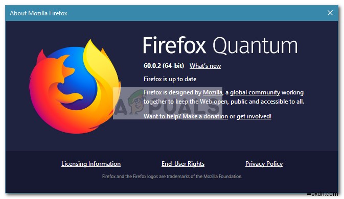 수정:Firefox가 응답하지 않음 