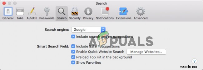 Safari에서 Google을 검색 엔진으로 설정하는 방법 