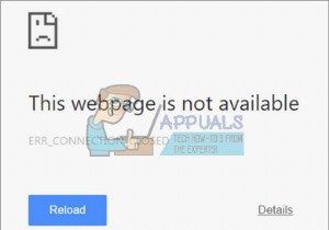 수정:Err_Connection_Closed 