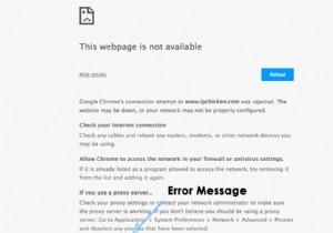 수정:Google 크롬에서 err_connection_refused 