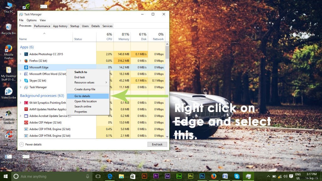 수정:Windows 10에서 Microsoft Edge 재설정 