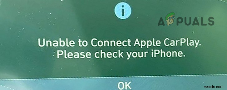  Apple CarPlay를 연결할 수 없음  오류를 수정하는 방법? 