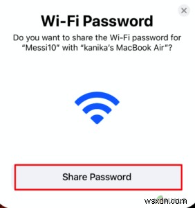 Mac에 Wi-Fi 암호를 공유하는 방법은 무엇입니까? 