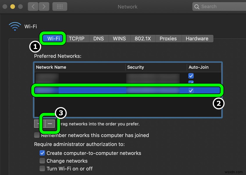 macOS에서 Wi-Fi 네트워크를 잊는 방법? 