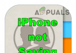 iPhone이 연락처를 저장하지 않습니까? 이 수정 사항을 시도하십시오 