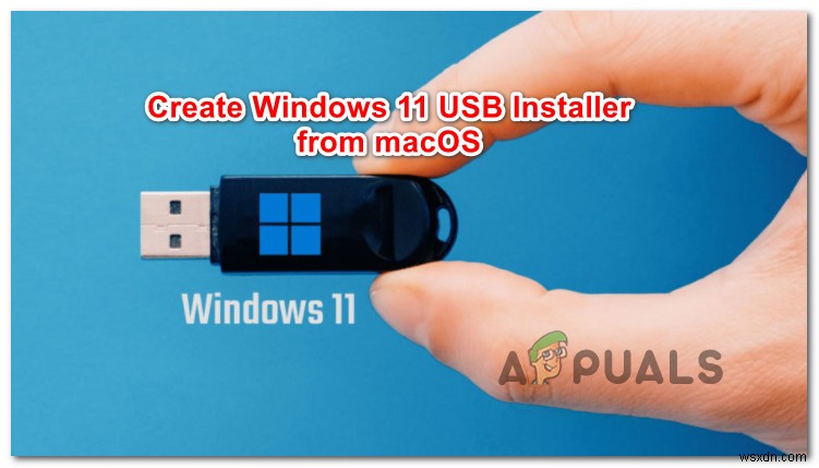 MAC에서 부팅 가능한 Windows 11 USB 설치 프로그램을 만드는 방법은 무엇입니까? 