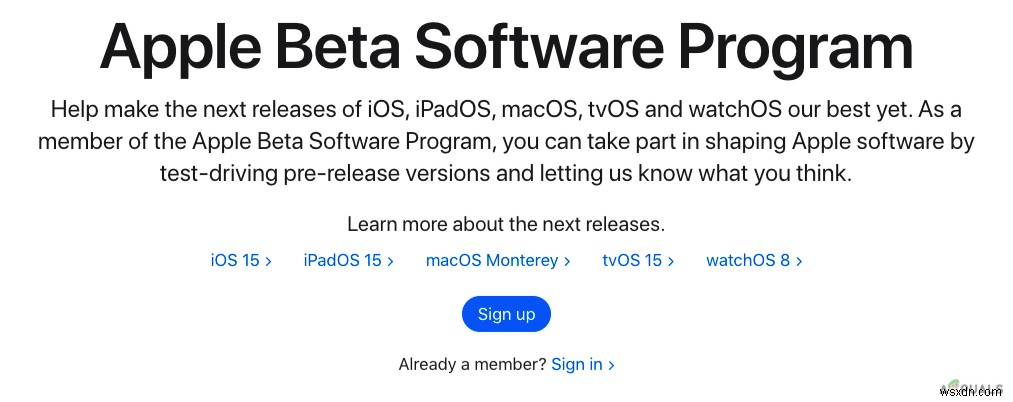 macOS Monterey 베타 버전 설치 방법