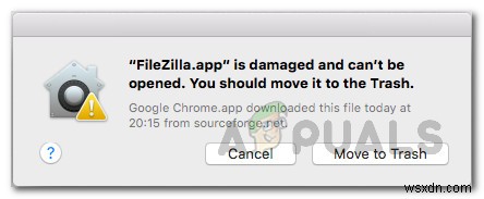 FIX:손상된 앱을 MacOS 오류에서 열 수 없음 