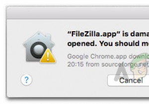 FIX:손상된 앱을 MacOS 오류에서 열 수 없음 