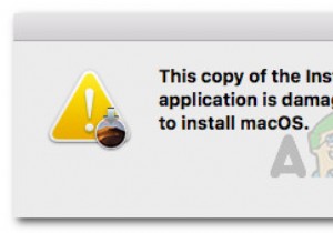 [FIX] 애플리케이션이 손상되어 macOS를 설치하는 데 사용할 수 없음 