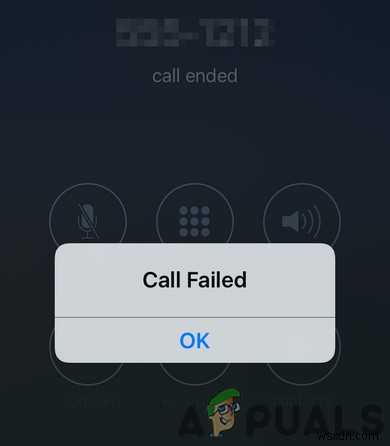 수정:iPhone에서 통화 실패