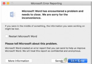 Mac에서 Word·Outlook 실행 시 EXC_BAD_INSTRUCTION 오류 해결 방법