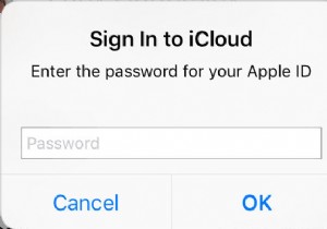 iPhone에서 iCloud에 로그인하라는 메시지가 계속 표시되는 경우