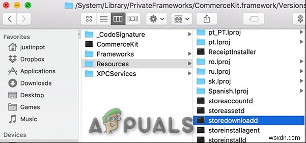 storedownloadd 란 무엇이며 내 Mac에서 실행되는 이유는 무엇입니까? 