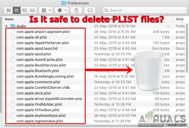 PLIST 파일이란 무엇이며 삭제해도 안전합니까? 