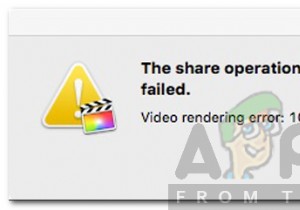 iMovie 비디오 렌더링 오류 코드 10008 해결 방법 총정리