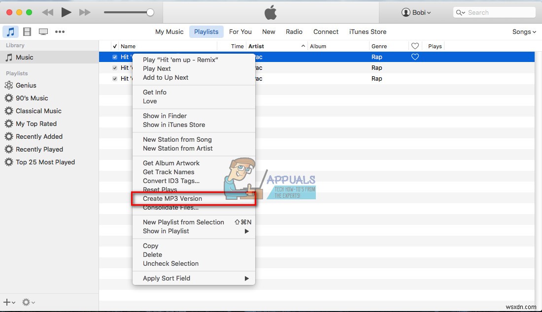 MacOS에서 M4A를 MP3로 변환하는 방법