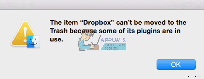 macOS에서 Dropbox를 제거하거나 제거하는 방법 