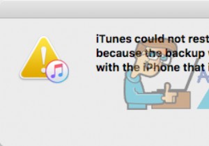 Fix: 손상되었거나 호환되지 않는 iPhone/iPad로 인해 iTunes에서 iPhone 또는 iPad를 복원할 수 없습니다.