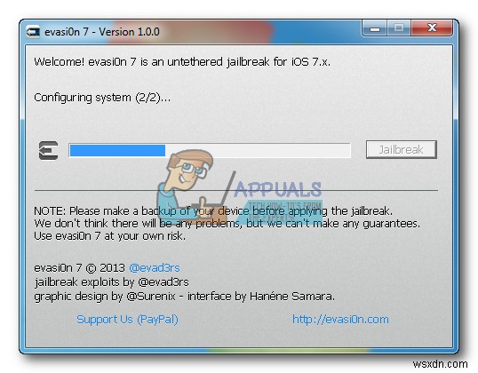 Evasi0n을 사용하여 iOS 7에서 iPhone 4, 4s, 5, 5c, 5s를 탈옥하는 방법(Windows 방법) 