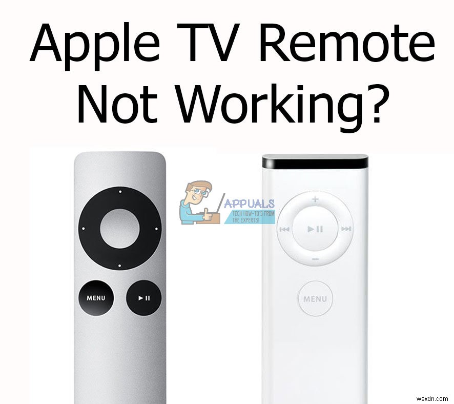 수정:Apple TV 리모컨이 작동하지 않음 