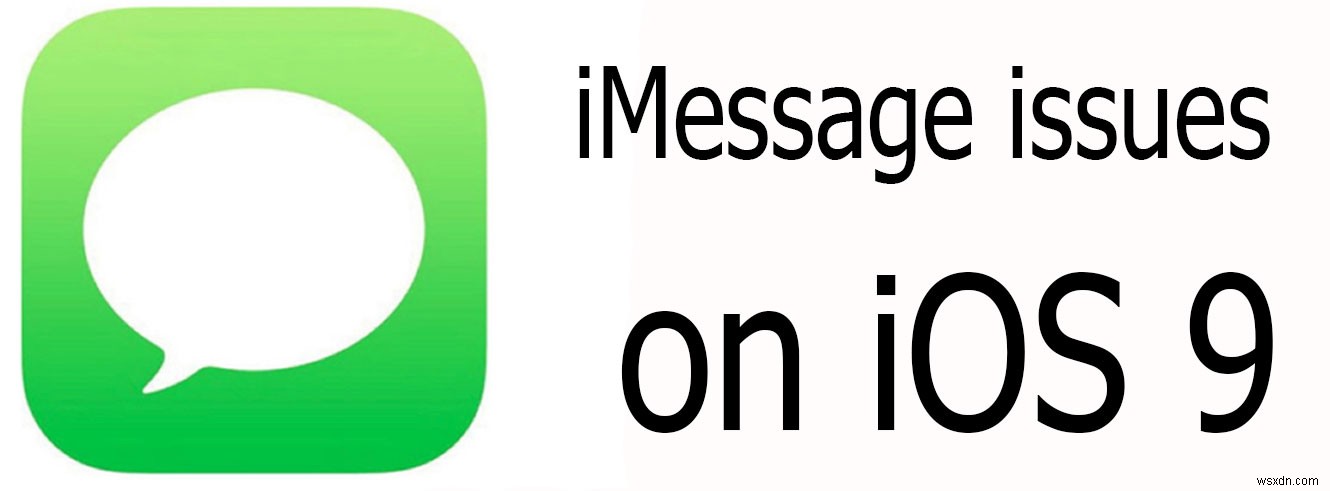 iOS 9에서 iMessage 및 메시지 문제를 수정하는 방법 